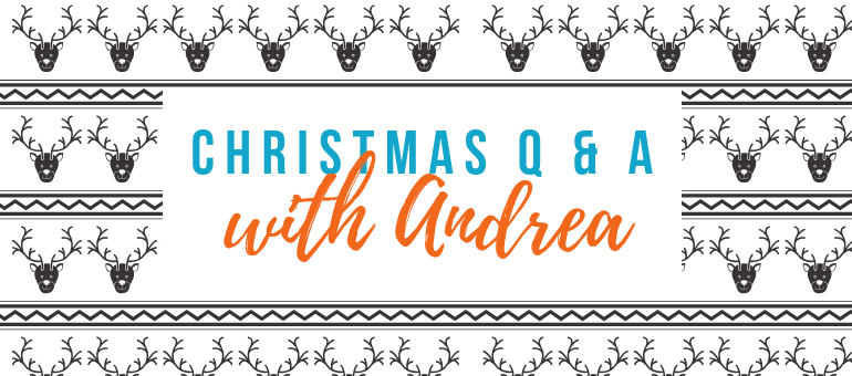 Christmas Q & A andrea