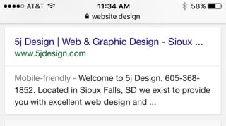 web design SEO