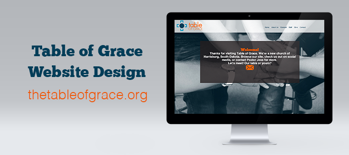 Table of Grace Website Design